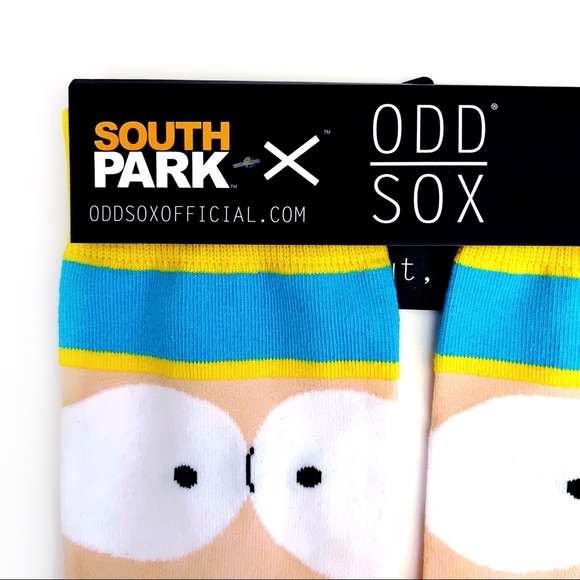 Cartman South Park Odd Sox Crew Socks Comedy Central Mens Womens Novelty Gift - Picture 2 of 7